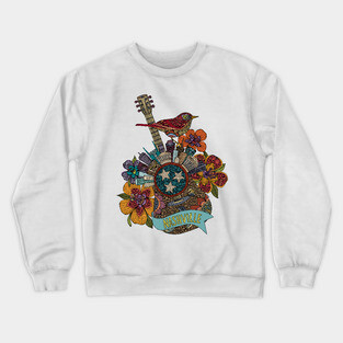 Nashville Guitar Crewneck Sweatshirt
