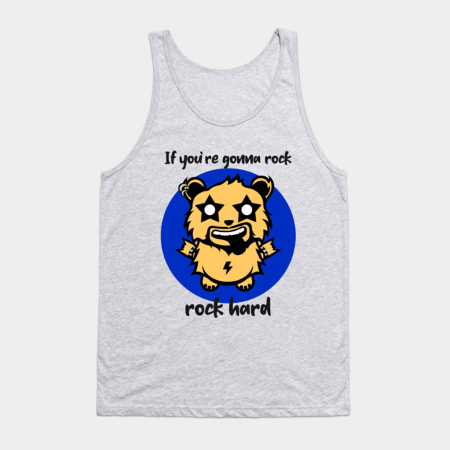 Rock Beary Hard Tank Top by MCALTees