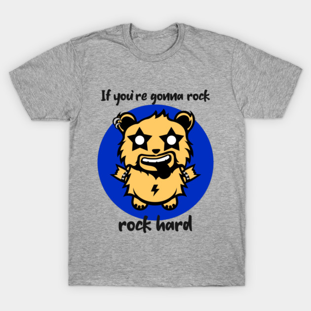 Rock Beary Hard T-Shirt by MCALTees