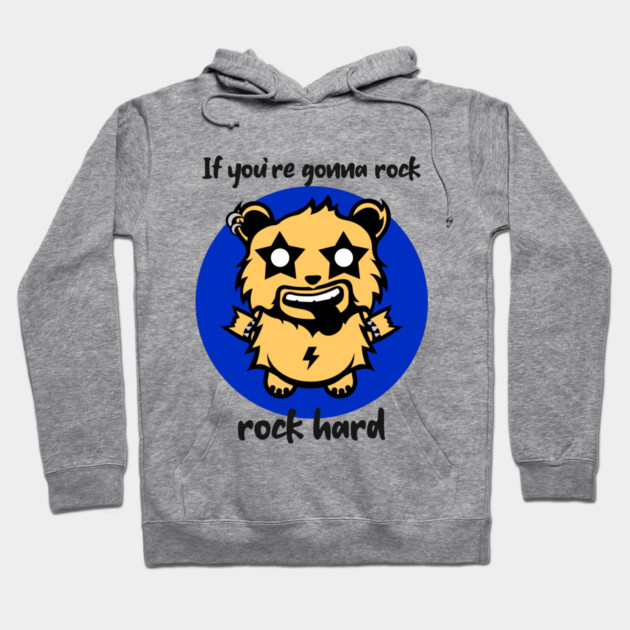 Rock Beary Hard Hoodie by MCALTees