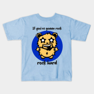 Rock Beary Hard Kids T-Shirt
