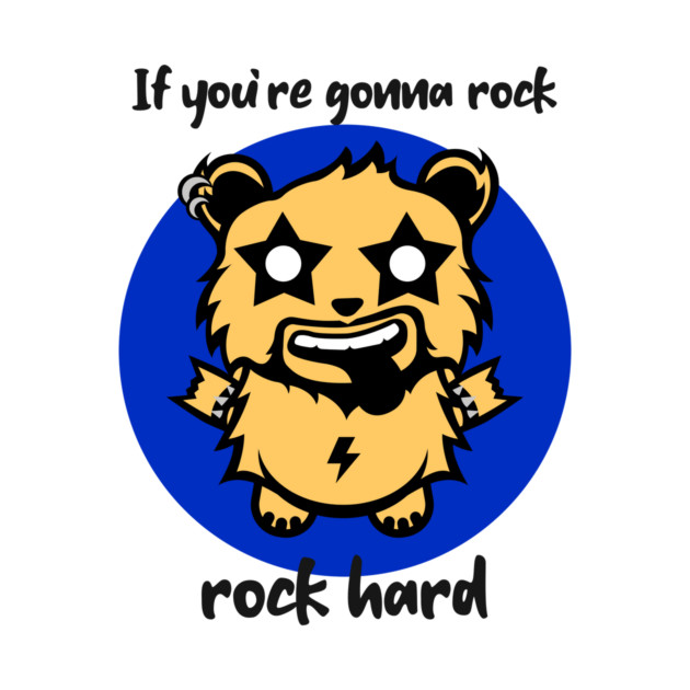 Rock Beary Hard by MCALTees