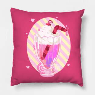 Milkshake Kittens Pillow