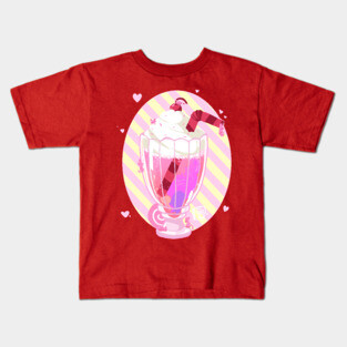 Milkshake Kittens Kids T-Shirt