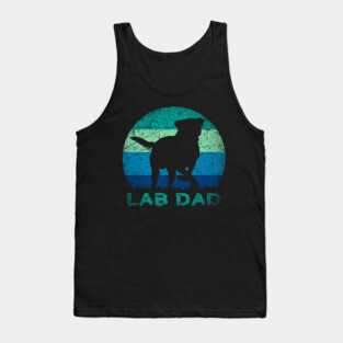 Lab Dad Labrador Tank Top