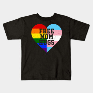 LGBT Ally shirt LGBTQ Pride Awareness Free Ally Hugs T-shirt Kids T-Shirt
