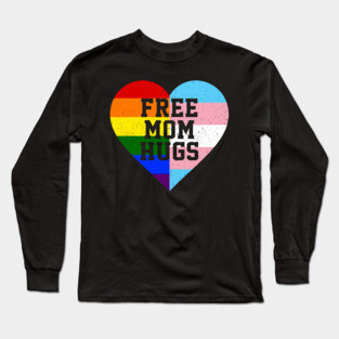 LGBT Ally shirt LGBTQ Pride Awareness Free Ally Hugs T-shirt Long Sleeve T-Shirt