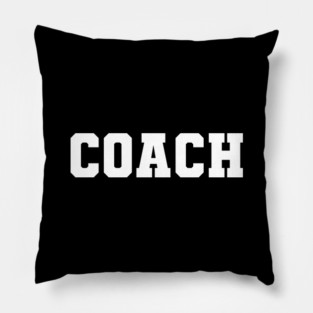 Coach Pillow