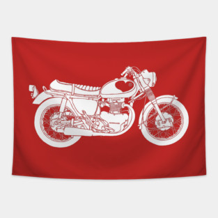 Liam's Kawasaki II Tapestry
