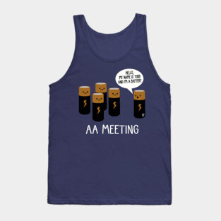 AA MEETING Tank Top