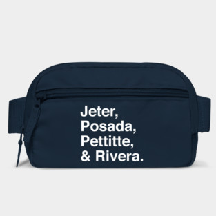 Jeter, Posada, Pettitte, Rivera - White Bag