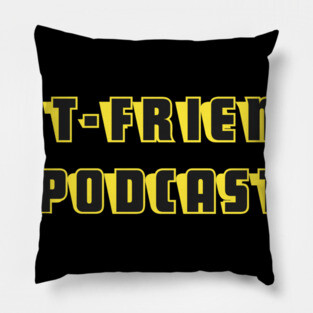 Bat-Friends Podcast Logo Pillow