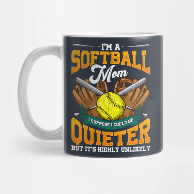 I am a Softball Mom by creative