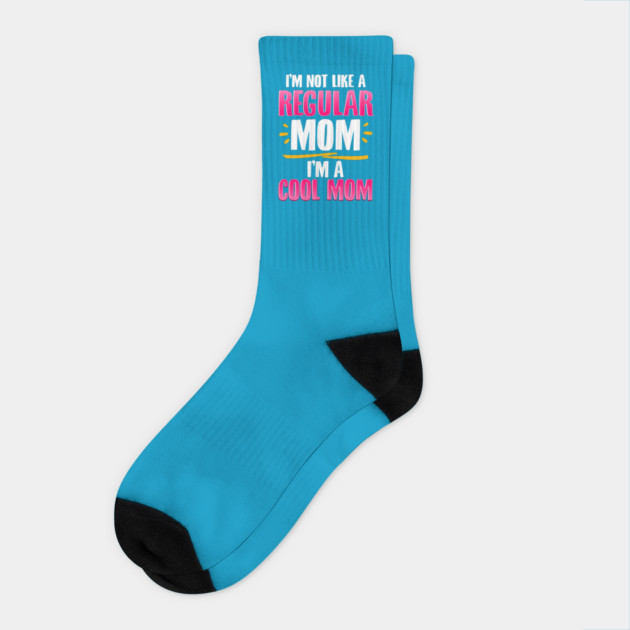 I’m a Cool Mom Funny for Mother’s Day Gift Socks by creative