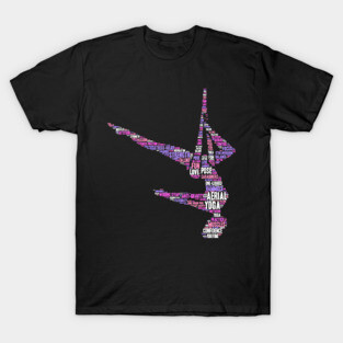 Aerial Yoga Pose T-Shirt