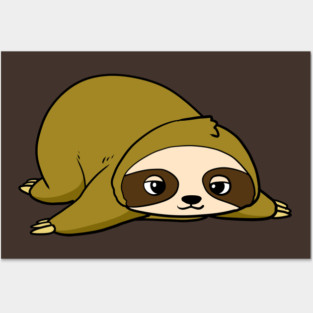 Sloth Posters and Art