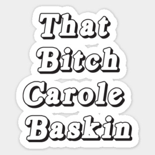 Carole Baskin Sticker