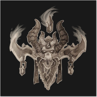 Demon hunter crest Posters and Art