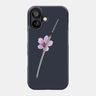 Cherry Katana Phone Case