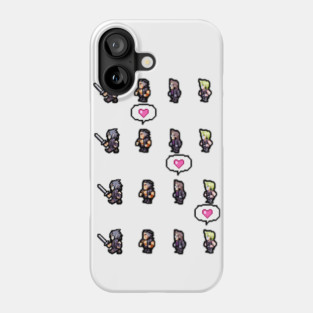 Pixel Final Fantasy XV LOVE Phone Case