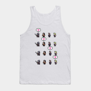 Pixel Final Fantasy XV LOVE Tank Top
