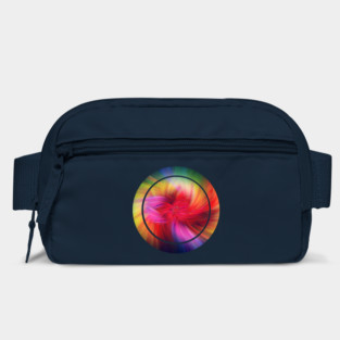 Rainbow Feathers - Abstract Digital Art Bag