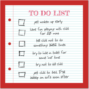 To Do List (Parents) Posters and Art