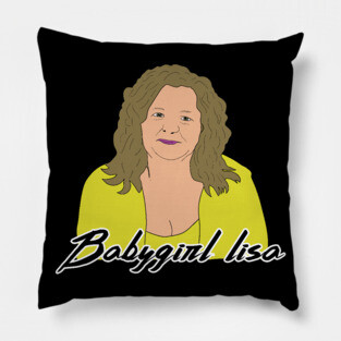 Baby Girl Lisa 90 Day Fiance Pillow