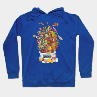 Cereal Mascots - Part of a Complete Breakfast! Hoodie