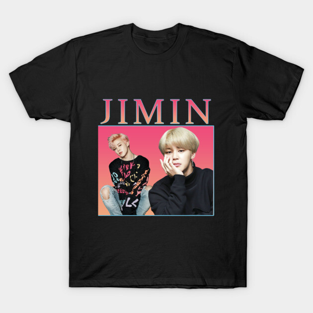 BTS - Jimin retro style - K Pop - T-Shirt | TeePublic