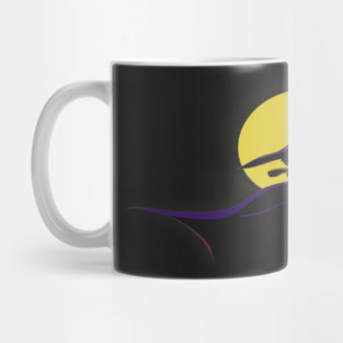 Darkwing Moon Outline Mug