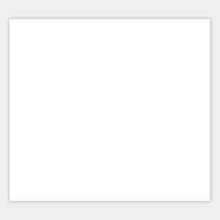 Funny Science Joke Never Trust Atoms Physics Teacher Student Gift Sticker