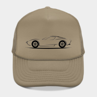 Lamborghini Miura P400 Black Hat