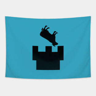 Holy Grail Cow-tapult Tapestry