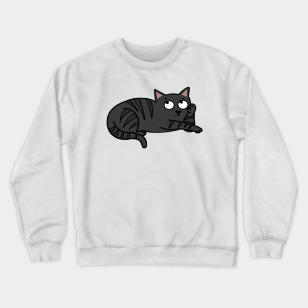 Bored Cat Crewneck Sweatshirt by logiamerch