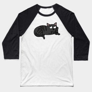 Bored Cat Baseball T-Shirt