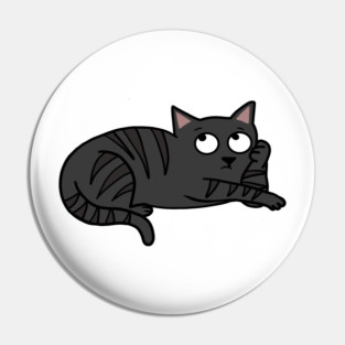 Bored Cat Pin