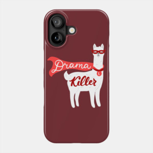 Drama Killer - Llama Super Hero Phone Case