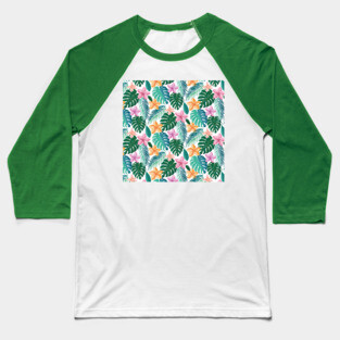 Tropical plants Baseball T-Shirt