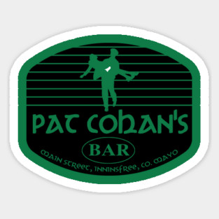 2 -Sided Pat Cohan's Bar Sticker