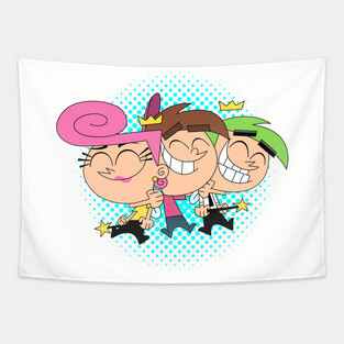 Happy Odd Family Tapestry