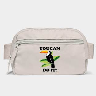 Toucan Do It - funny slogan Bag