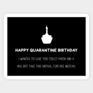 Birthday Quarantine Sticker
