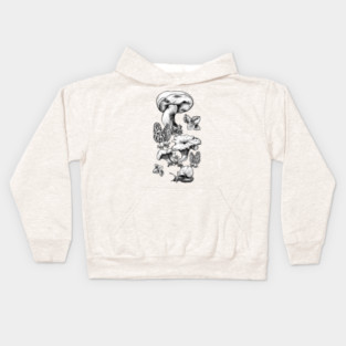 Mushrooms Kids Hoodie