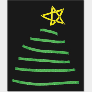 Christmas tree Posters and Art