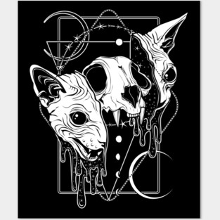 Cosmic Sphynx Posters and Art