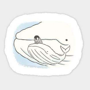 Whale Sticker