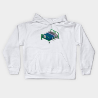 Bed hospital Kids Hoodie