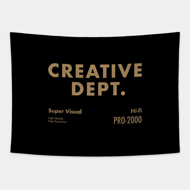 Creative Dept. Tapestry by JSNDMPSY