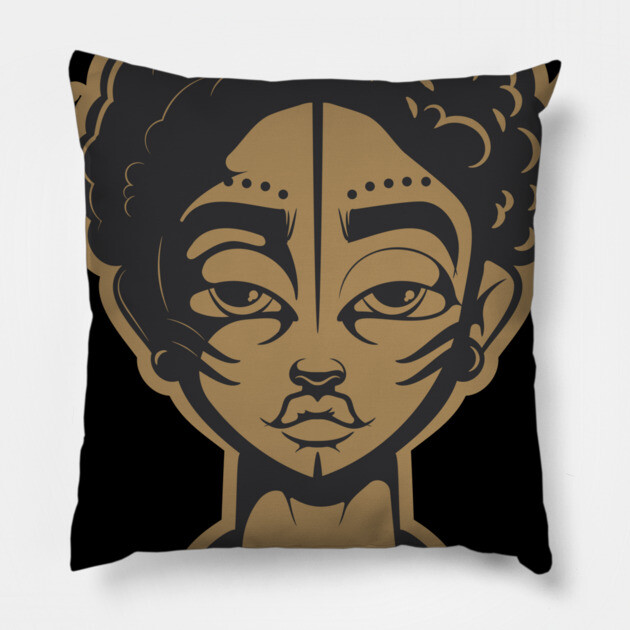 Black Boy Pillow by JSNDMPSY